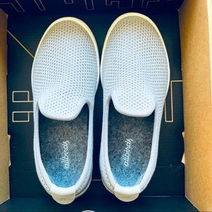 Allbirds Women's Tree Loungers Size US 5 EU 35 Fog/ Gray (White Sole)